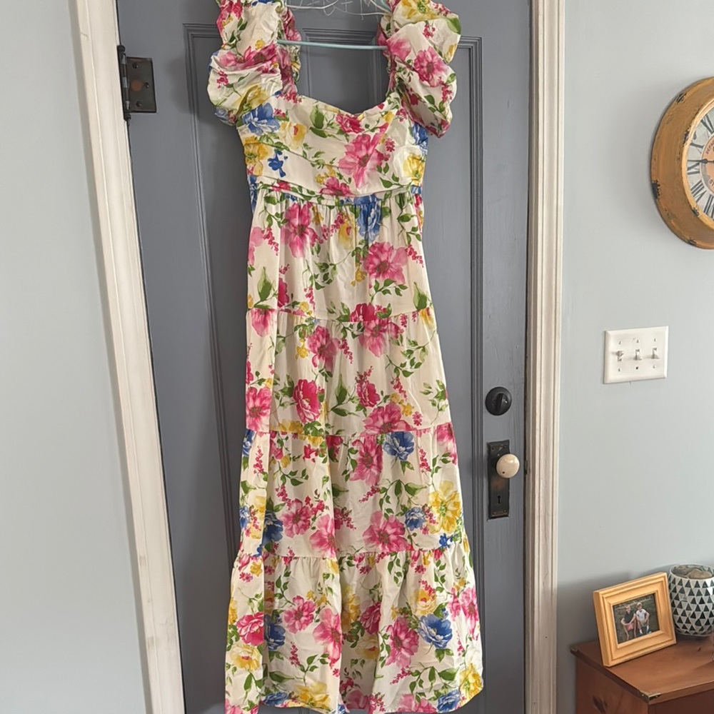 Altar'd State Floral Maxi Dress